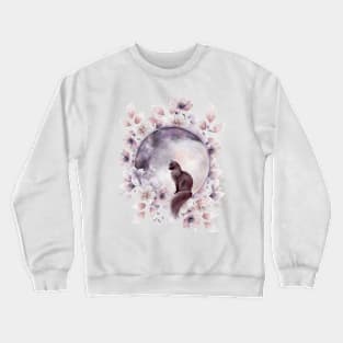 Moon Cat Crewneck Sweatshirt